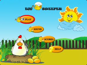 Egg Sweeper - Minesweeper Game for blackberry game Screenshot