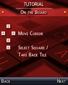 Scrabble for blackberry game Screenshot