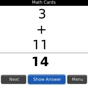Math Cards