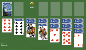 Solitaire for BlackBerry PlayBook