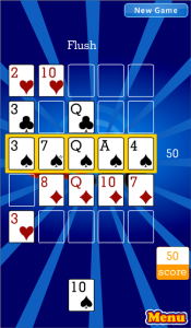 Poker Solitaire