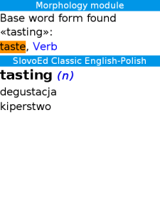 English-Polish-English Slovoed Classic talking dictionary