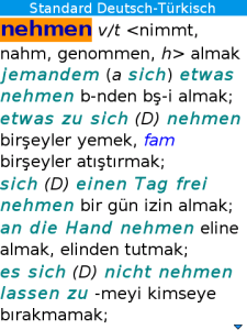 Langenscheidt Standard-Wörterbuch Türkisch