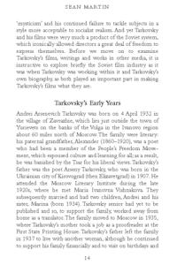 Andrei Tarkovsky The Pocket Essential Guide ebook