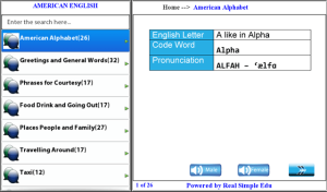Learn American English for BlackBerry Playbook