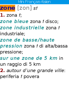 Berlitz Mini Dictionnaire Français-Italien et Italien-Français pour BlackBerry