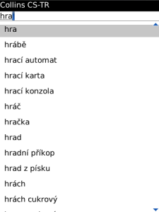 Audio Collins Mini Gem Czech-Turkish-Czech Dictionary