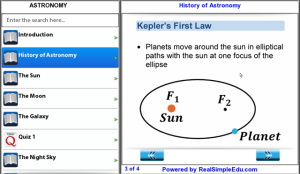 Astronomy Reference for BlackBerry PlayBook