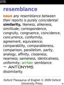 Oxford Thesaurus of English