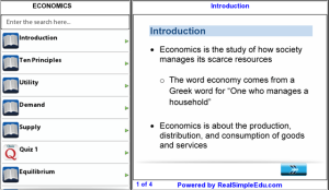 Economics Reference for BlackBerry Playbook