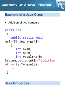 Java Programming