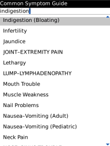 Common Symptom Guide