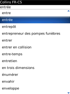 Audio Collins Mini Gem French-Czech-French Dictionary