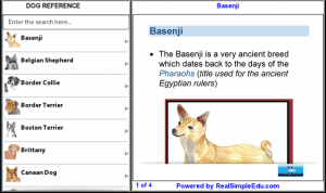 Dog Reference for Blackberry Playbook