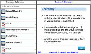Chemistry Reference for BlackBerry Playbook