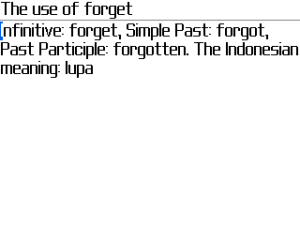 English - Indonesian Dictionary