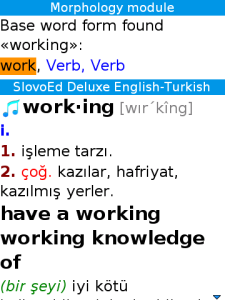 English-Turkish-English Slovoed Deluxe talking dictionary