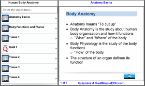 Body Anatomy Reference for BlackBerry Playbook