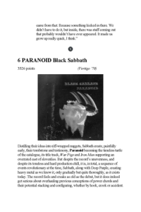 Top 500 Heavy Metal Albums of All Time The ebook