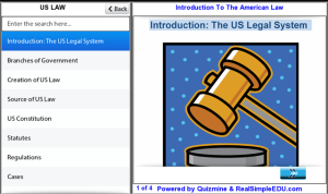 US Law for BlackBerry PlayBook