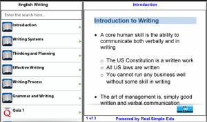 English Writing for Blackberry PlayBook