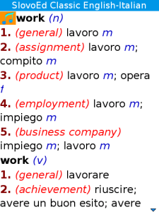 Italian-English-Italian Slovoed Classic talking dictionary