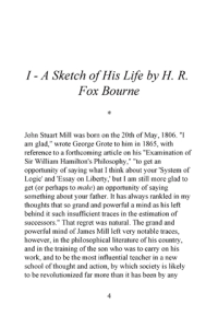 John Stuart Mill His Life and Works Twelve Sketches by Distinguished Authors ebook