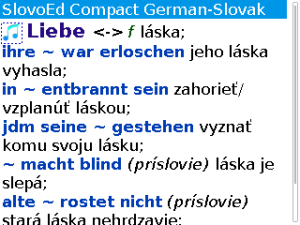 German-Slovak-German Slovoed Compact talking dictionary