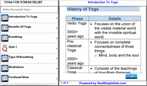 Yoga Stress Relief for BlackBerry Playbook
