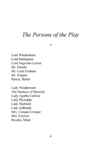 Lady Windermeres Fan ebook