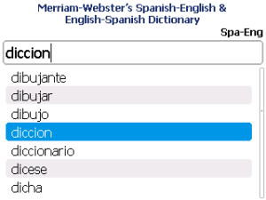 Merriam-Webster s English-Spanish and Spanish-English Dictionary