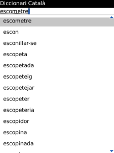 Advanced Catalan Dictionary