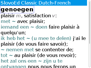 Dutch-French-Dutch Slovoed Classic talking dictionary