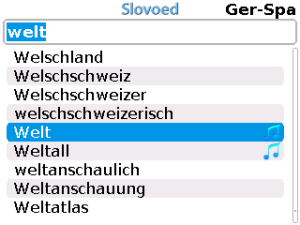 German-Spanish-German Slovoed Deluxe talking dictionary