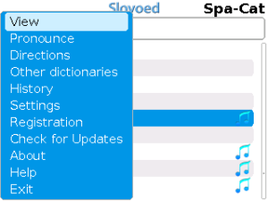 Catalan-Spanish-Catalan Slovoed Deluxe talking dictionary