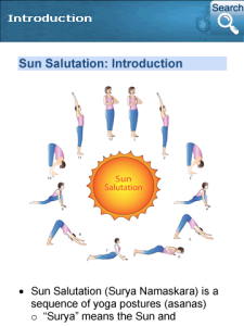 Yoga for Sun Salutation