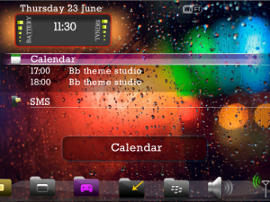 colorful lights Theme With OS7 Icons