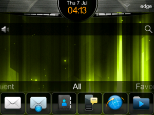 Crystal i7 Style theme for blackberry