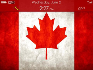 Canadian Flag Theme