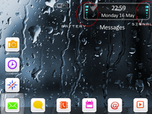 Beautiful Raindrops Theme