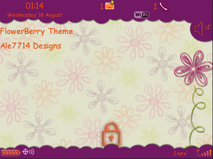 Very Cute Flowers Theme