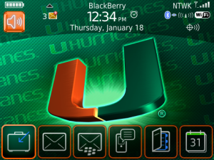 Miami Hurricanes College Theme