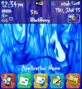 Blue Inferno theme