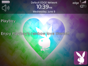 Playboy Rainbow Hearts