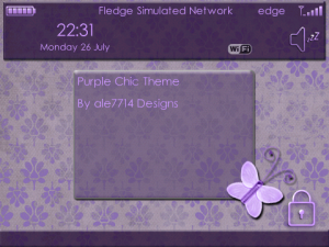 Purple Chic Theme