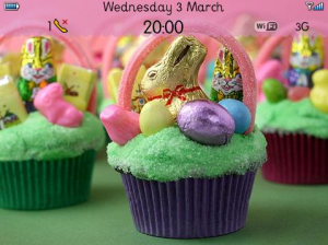 Easter Cupcakes theme
