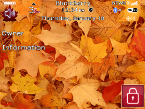 Fall Scenery Theme with Tone