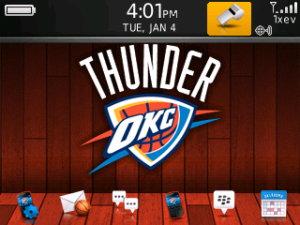 NBA Oklahoma City Thunder Animated Theme - Animated with Ringtone