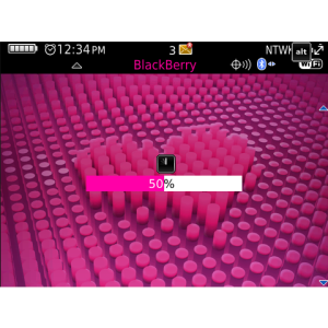 Heart Animated Theme Hot Pink
