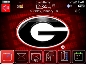 Georgia Bulldogs College Theme